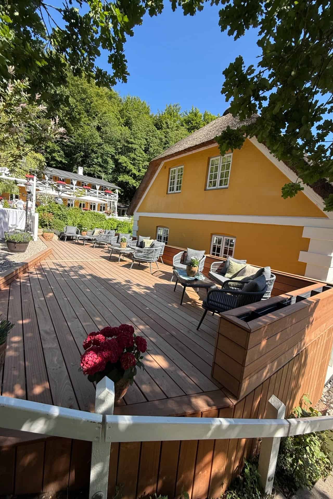Træterrasse - Billede 1 af tømrerarbejde udført af Edemann Tømrer & Montage
